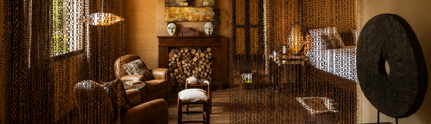 Interior del lodge